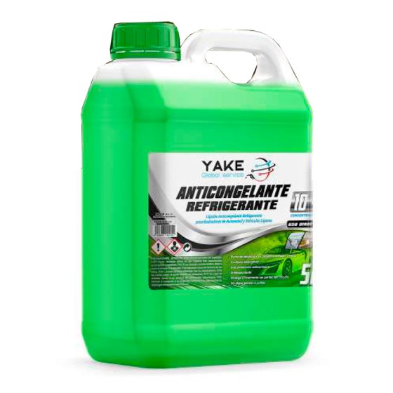 Anticongelante verde 10% Yake 5 litros