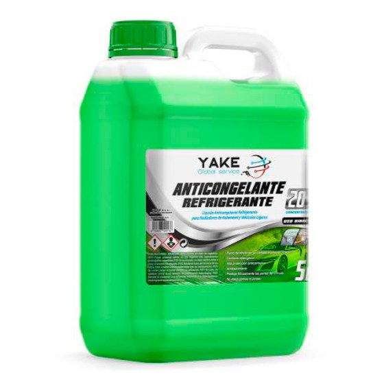 Anticongelante verde 20% Yake 5 litros