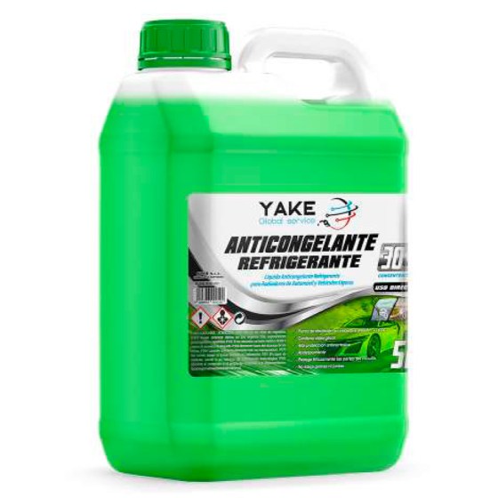 Anticongelante verde 30% Yake 5 litros