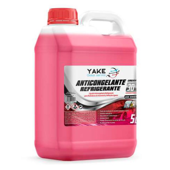 Anticongelante Rosa 30% Yake 5 litros